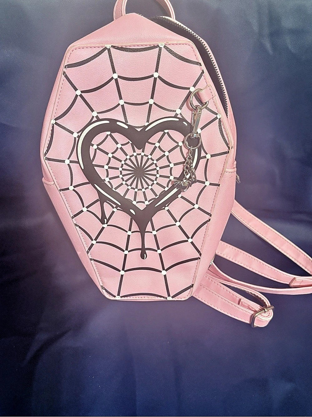 Hot Topic Monster High Draculaura Pink Coffin Mini Backpack